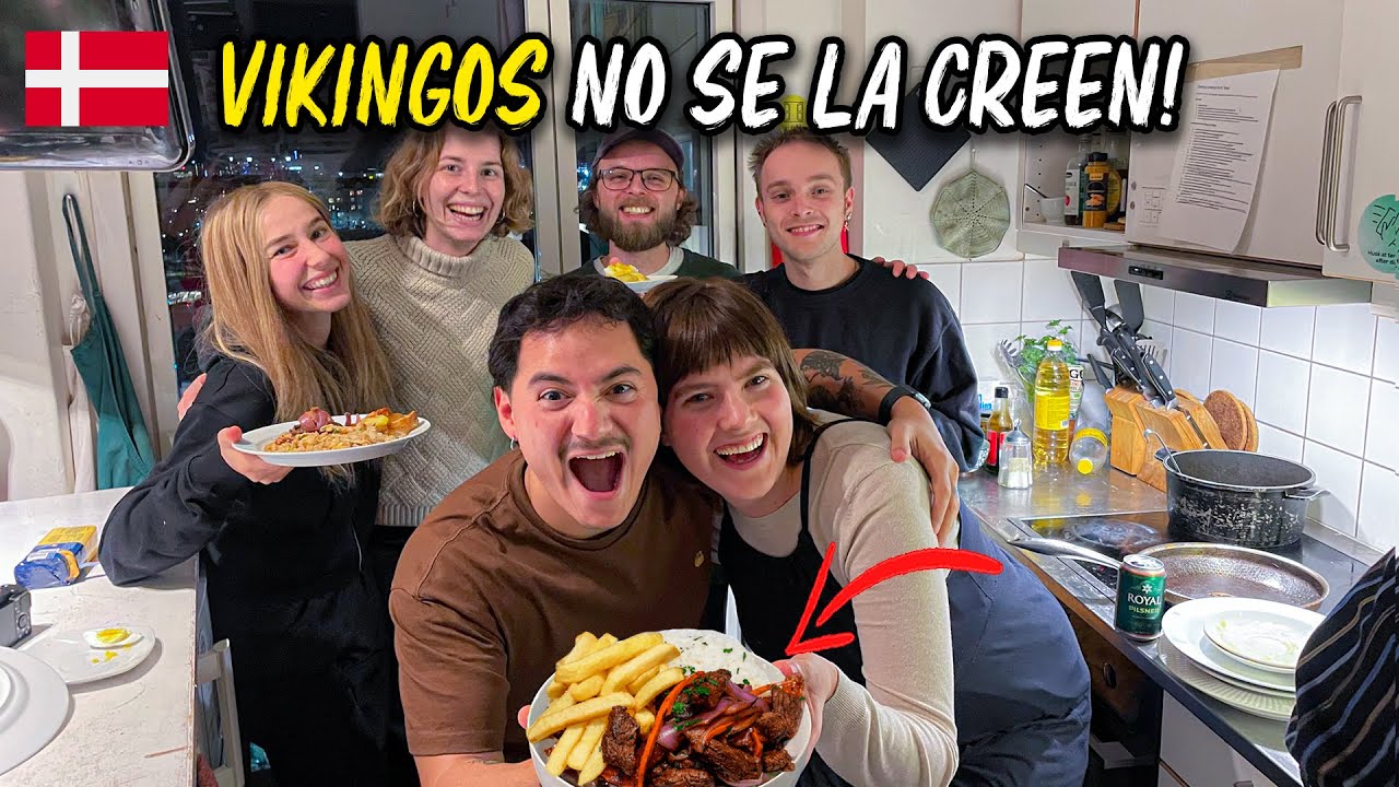 DANESES PRUEBAN COMIDA PERUANA POR PRIMERA VEZ Y SE VUELVEN LOCOS!! 🇵🇪🇩🇰