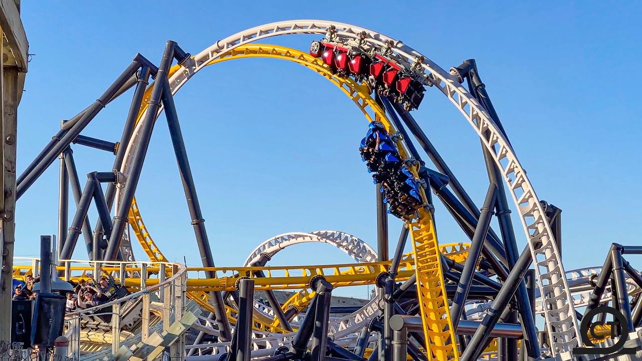 West Coast Racers Off-Ride 4K60FPS - No Copyright \\ Six Flags Magic Mountain, CA, 2021