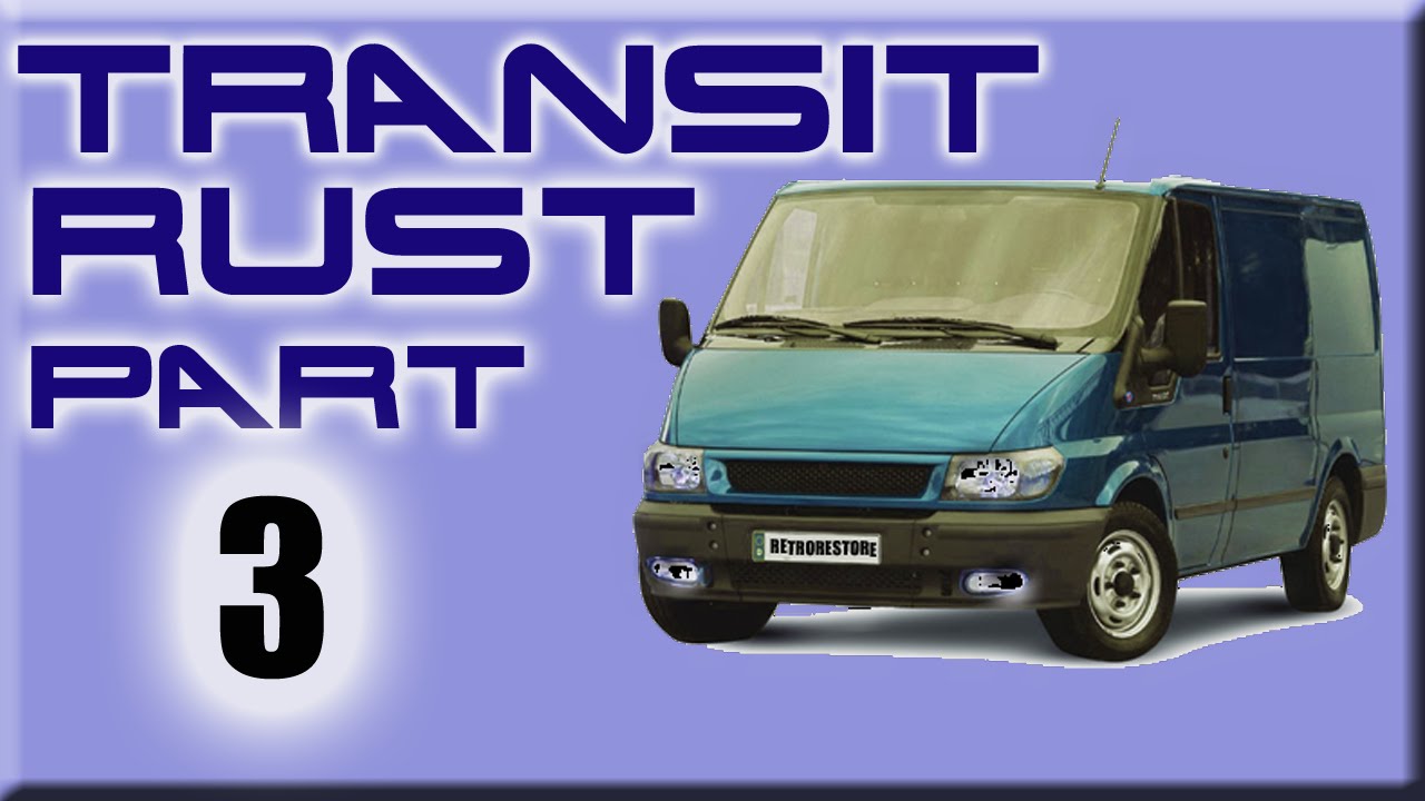 Ford Transit Mk6 Rust Repairs Cutting Out The Old Inner Wing Part 3
