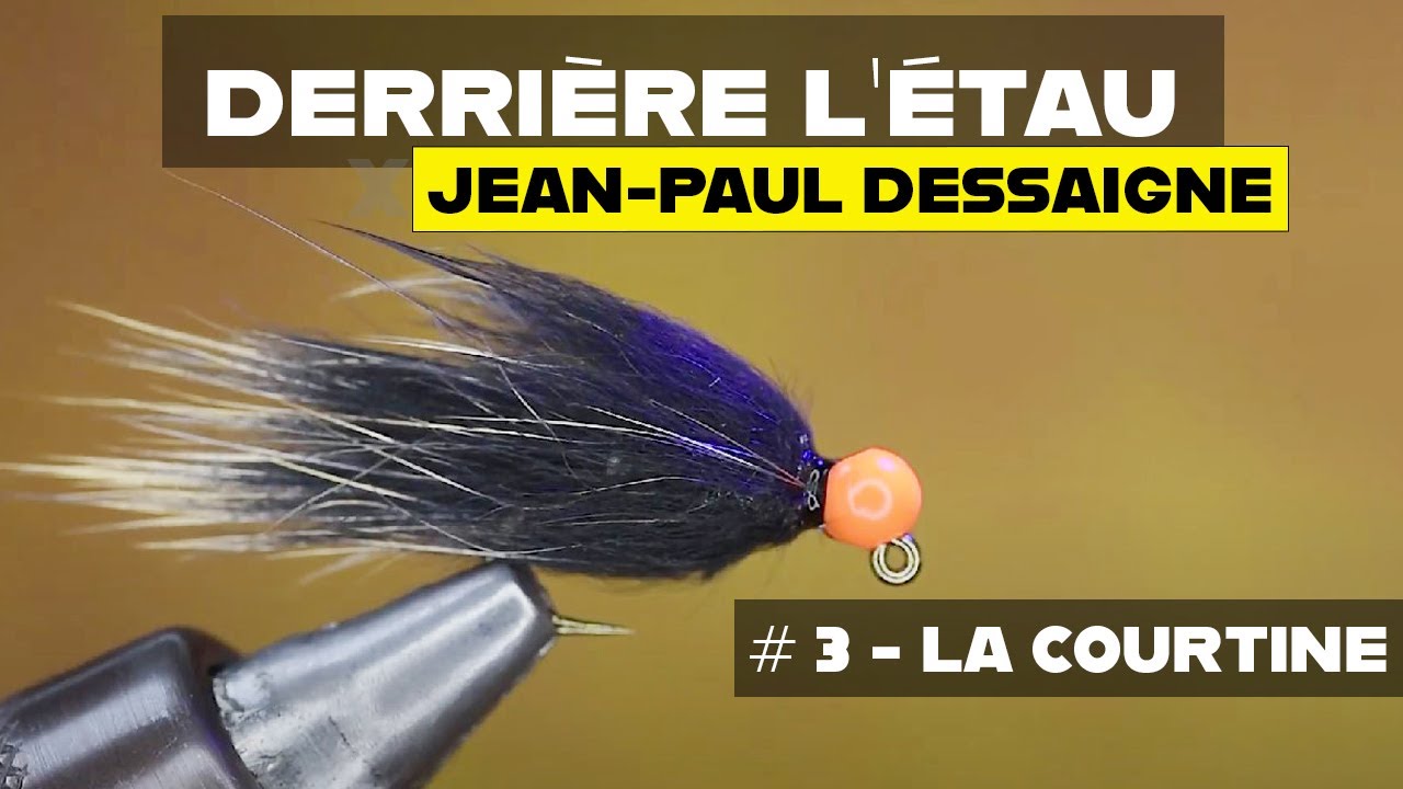 Derri&egrave;re l'&eacute;tau n&deg;3 : montage d'un petit streamer pour p&ecirc;cher la truite