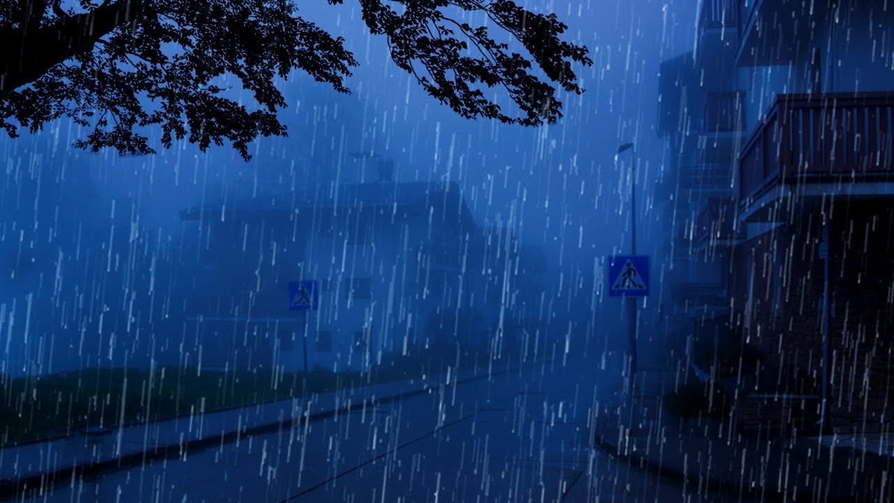 Barulho de Chuva para Dormir Profundamente + Relaxar ⛈ Chuva, Vento e Trov&atilde;o #93 Nature White Noise