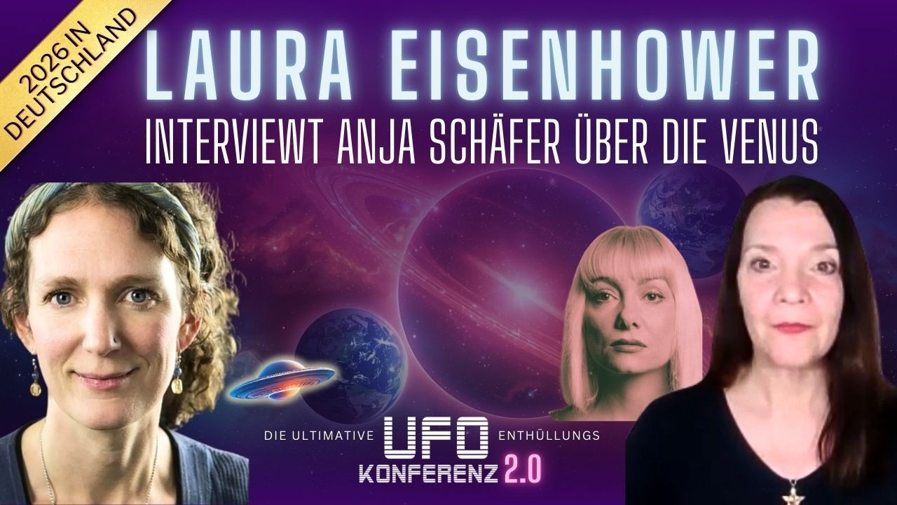 Laura Eisenhower 🌟 Erste Deutschlandreise UFO Konferenz 2.0 🛸 Venusfrau Omnec Onec