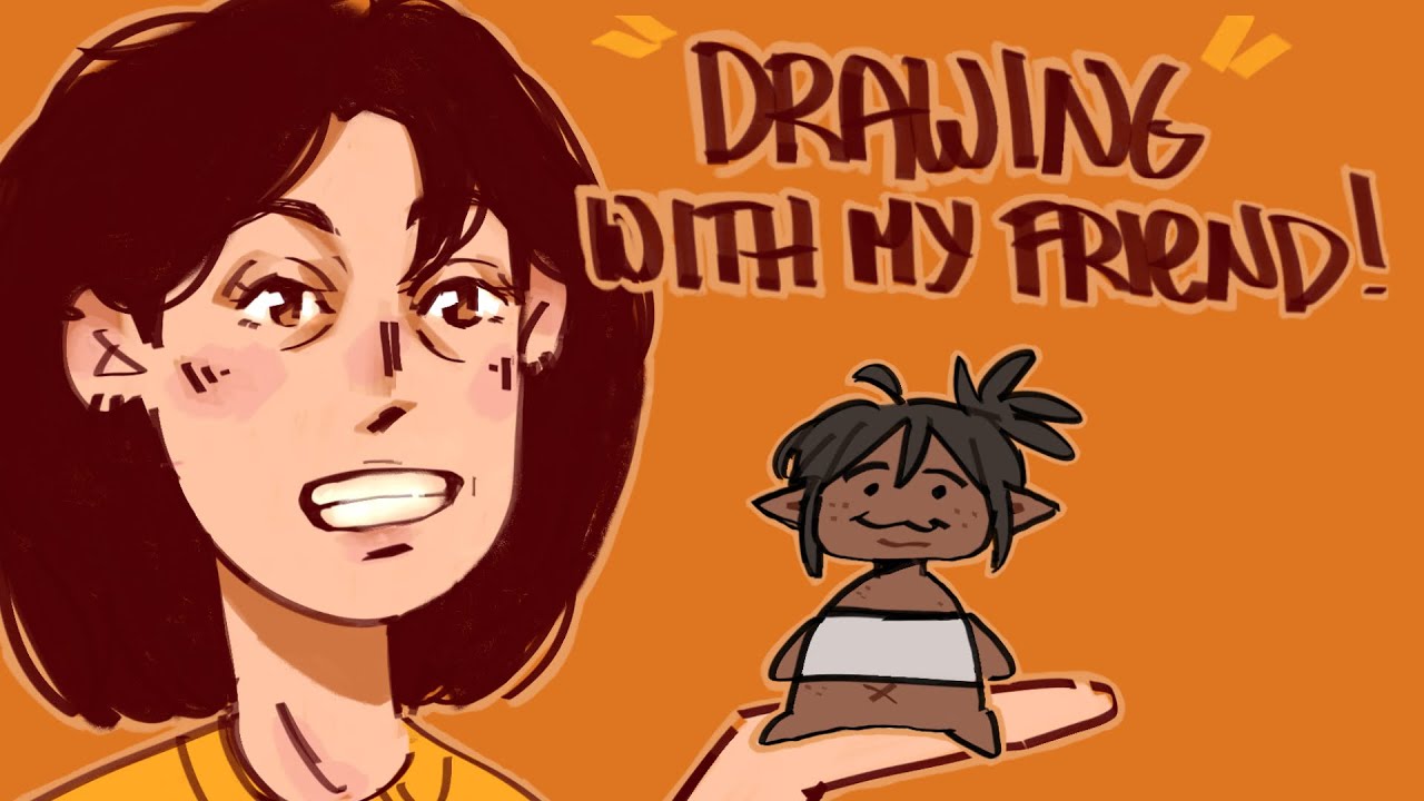 DRAWING EACH OTHER’S OCS!!! Ft. @enimeww ⭐️