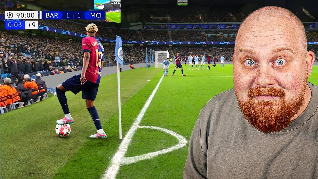 Reagerar på 1 in 10,000,000 Football Moments