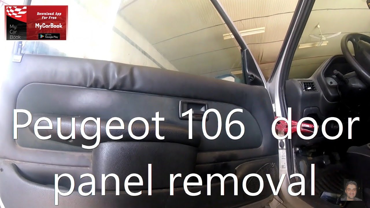 Peugeot 106  door panel removal