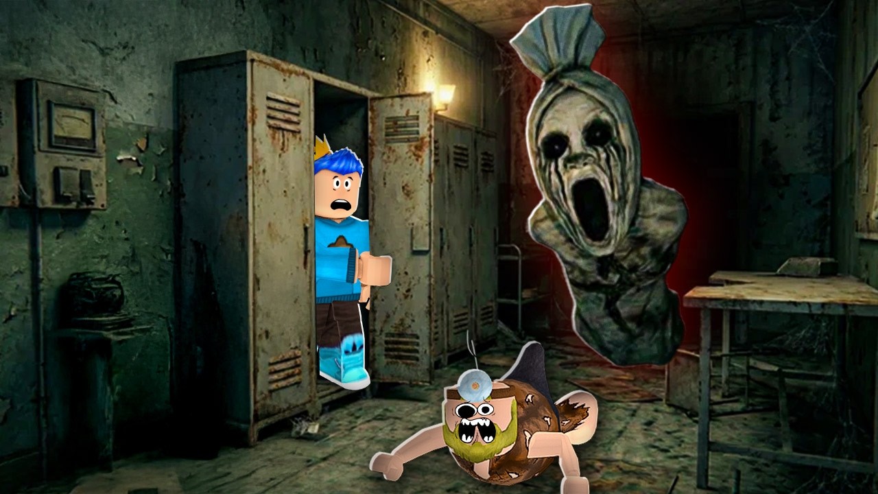 AKU DAN PAK UNAT DI KEJAR POCONG GENTAYANGAN DI RUMAH SAKIT HORROR ROBLOX!!