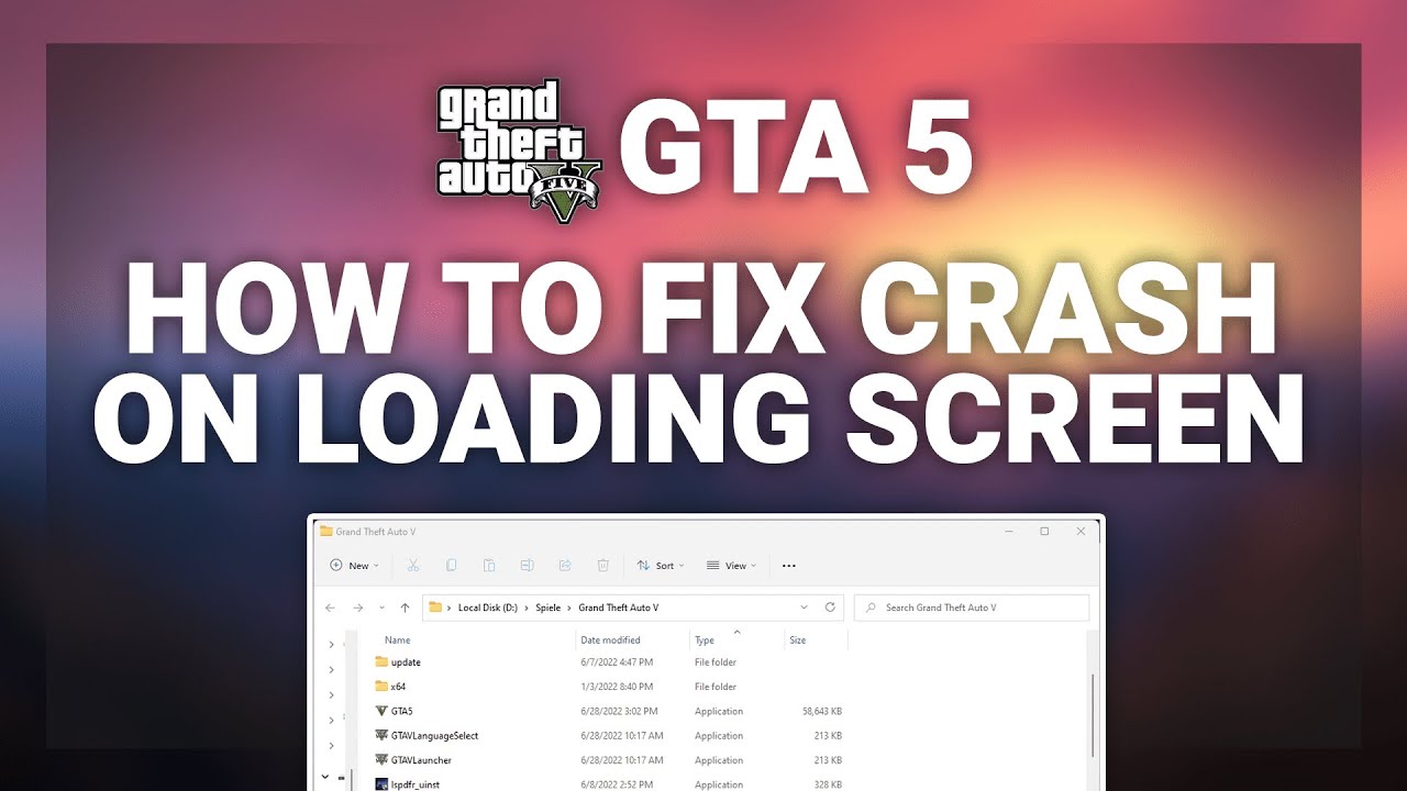 GTA 5 — Как исправить вылет GTA 5 на загрузочном экране! | Полное руководство 2025 года