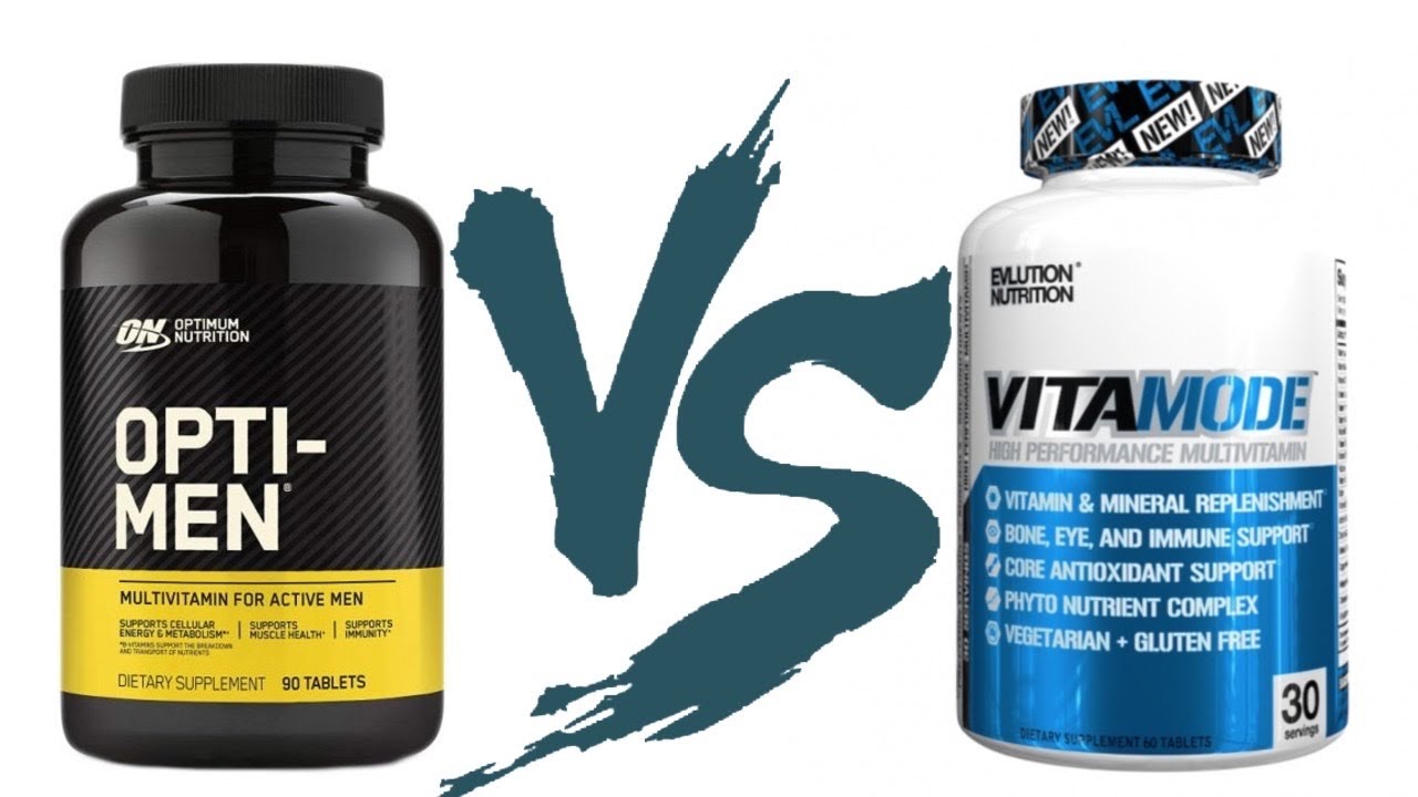 Opti-men или VitaMode Men's Multivitamin какие витамины лучше выбрать