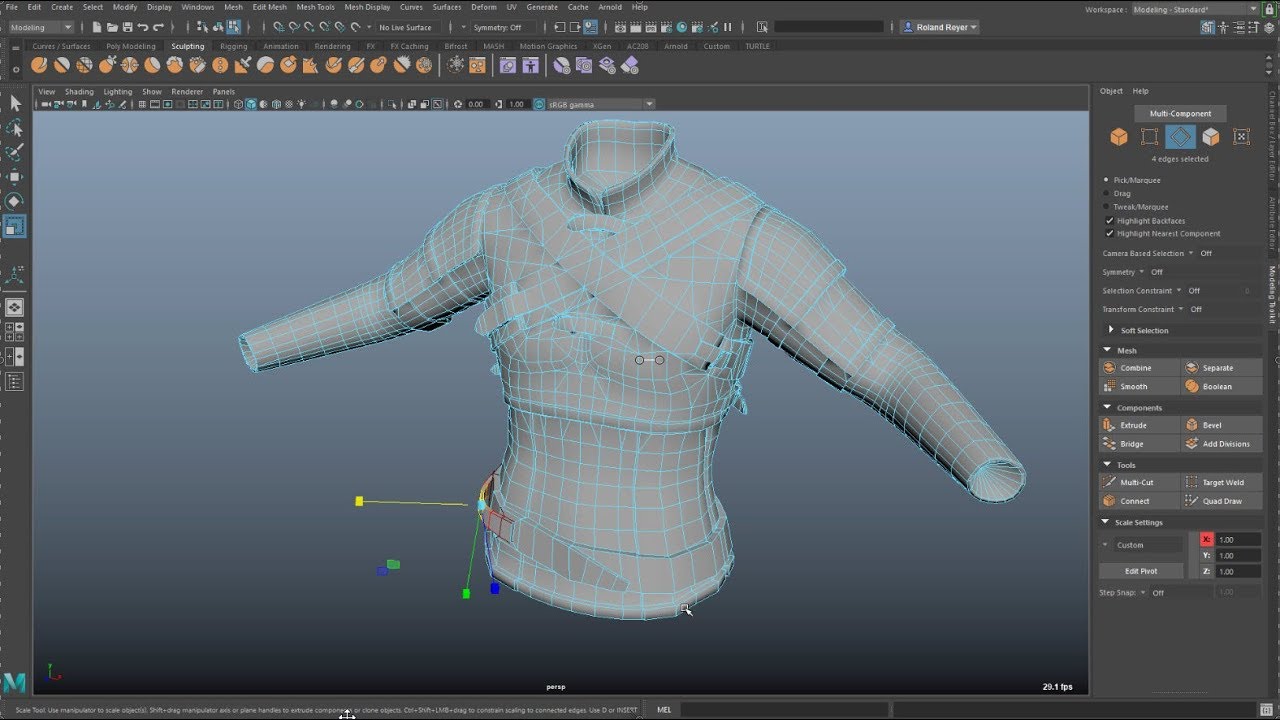 Maya 2018: Modelling