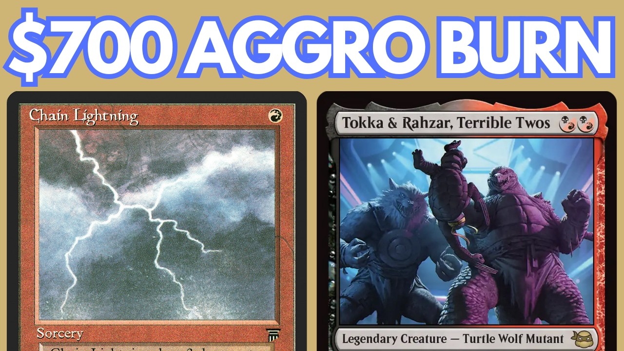 MASTER SAY HAVE FUN! Legacy Black Burn with NO RESERVE LIST ft. Tokka and Rahzar. MTG MTGO League