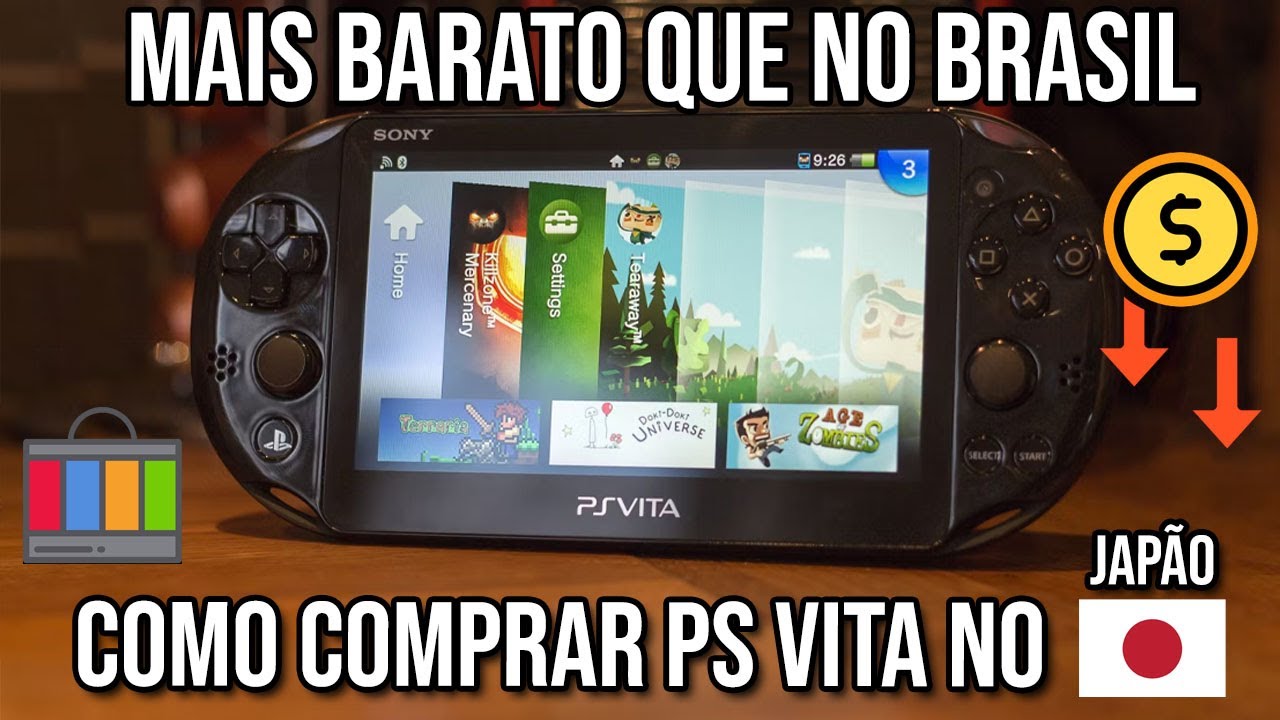 COMO COMPRAR PS VITA MAIS BARATO QUE NO BRASIL! DO JAPÃO SEM PAGAR MUITAS TAXAS!