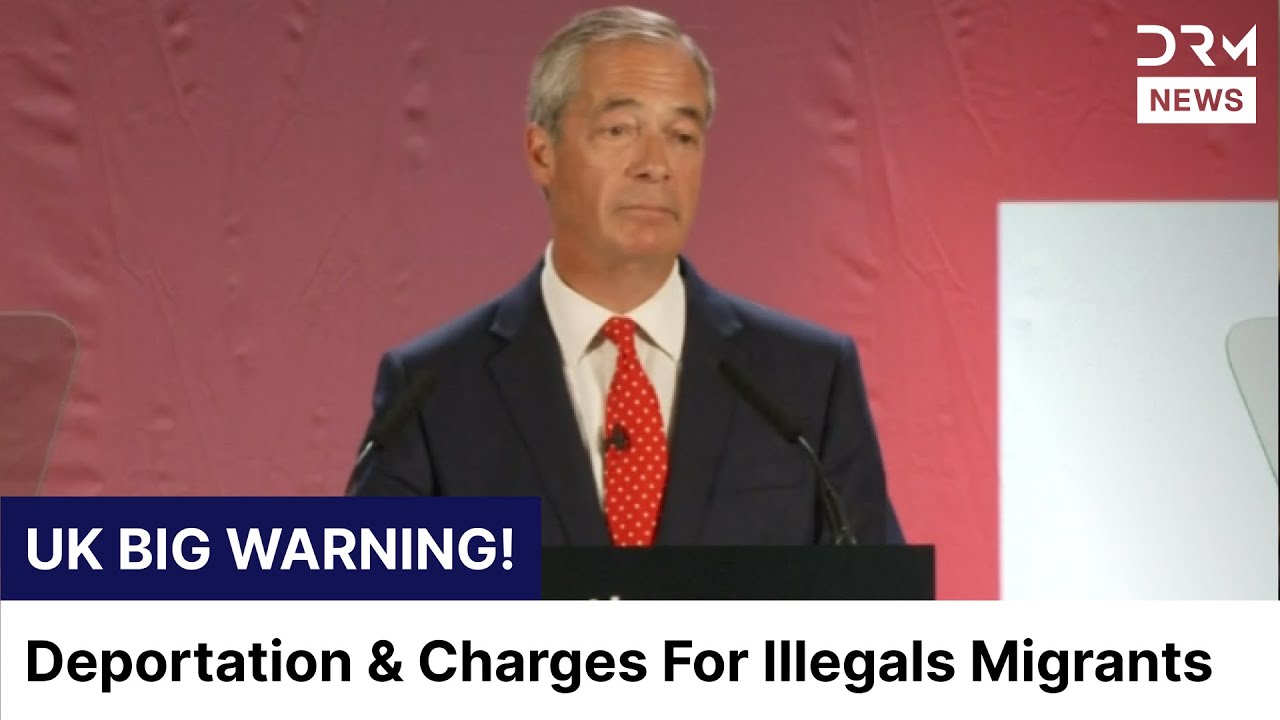 'Never Ever Come to Our Country Illegaly'; Nigel Farage Issues Aggressive Warning | AM1Z
