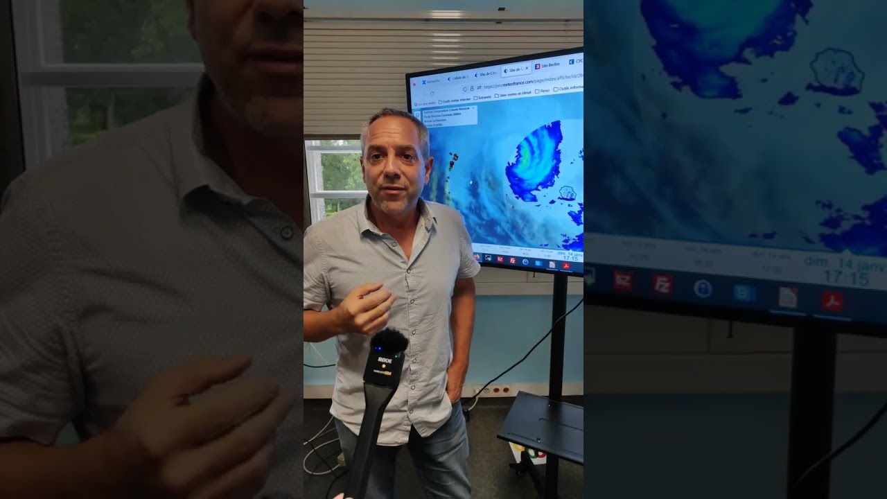 L'œil de Belal devrait traverser La Réunion vers lundi midi