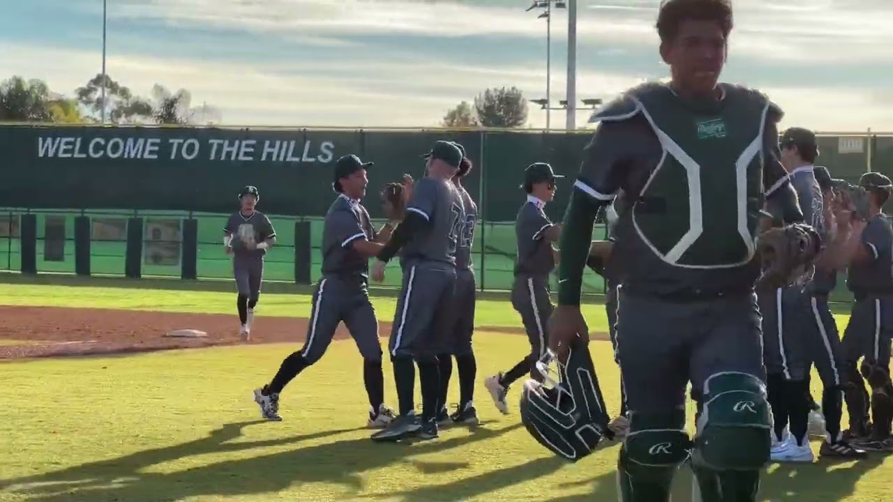 Pitching and hitting, helping South Hills win over Bonita HS. 