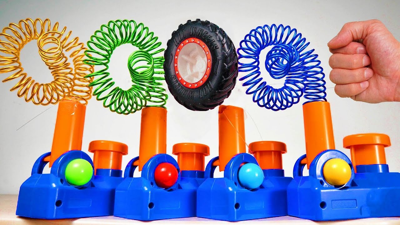 Iron Tube Marble Run Race ASMR # 6 ☆ Need For Speed ☆ Creative Healing Sound Build