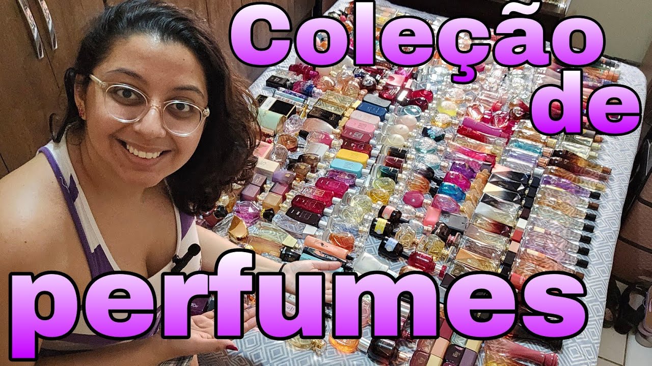 Tour pela minha coleção de Perfumes Atualizado | Arrumei e fiz um tour com vocês pelos perfumes 2024
