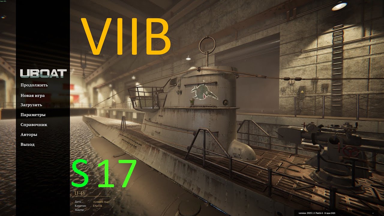 Uboat. Ironman mode. Тип VIIB. Гринд в портах. Часть 17.