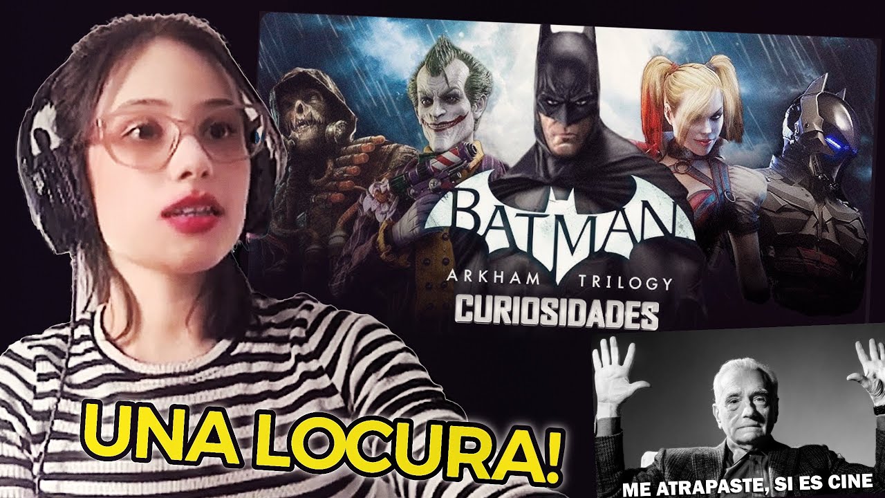 ME ATRAPASTE, SI ES CINE //CURIOSIDADES DE LA TRILOGÍA BATMAN ARKHAM// Reacción de The Top Comics