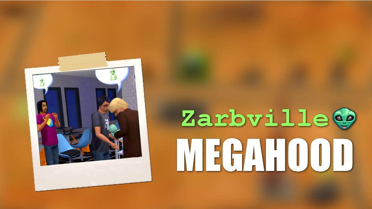 Un b&eacute;b&eacute; Alien ?! 👽 | Zarbville | Megahood | Les Sims 2