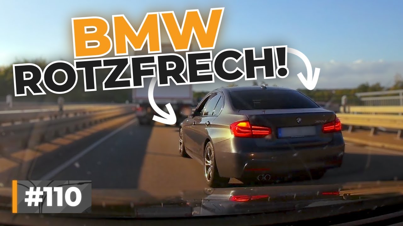 Irres Überholen, super FRECHES Abfahren und LKW-Kuscheln! | #GERMAN #DASHCAM | #110