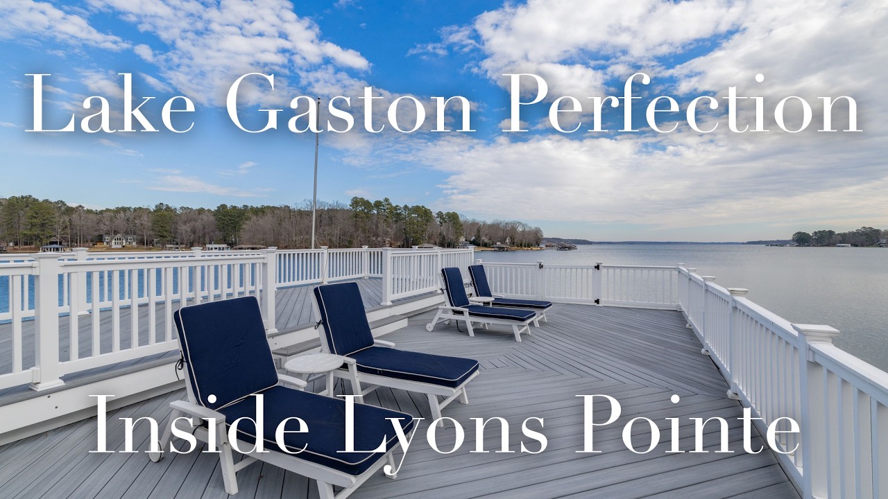 Perfect Lake Gaston Lifestyle Home | From Sunrise Decks to Sunset Dock Days
