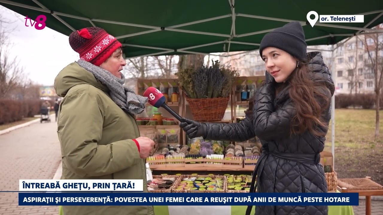 Cum a reușit o femeie din Telenești să dezvolte o afacere, după 15 ani peste hotare?