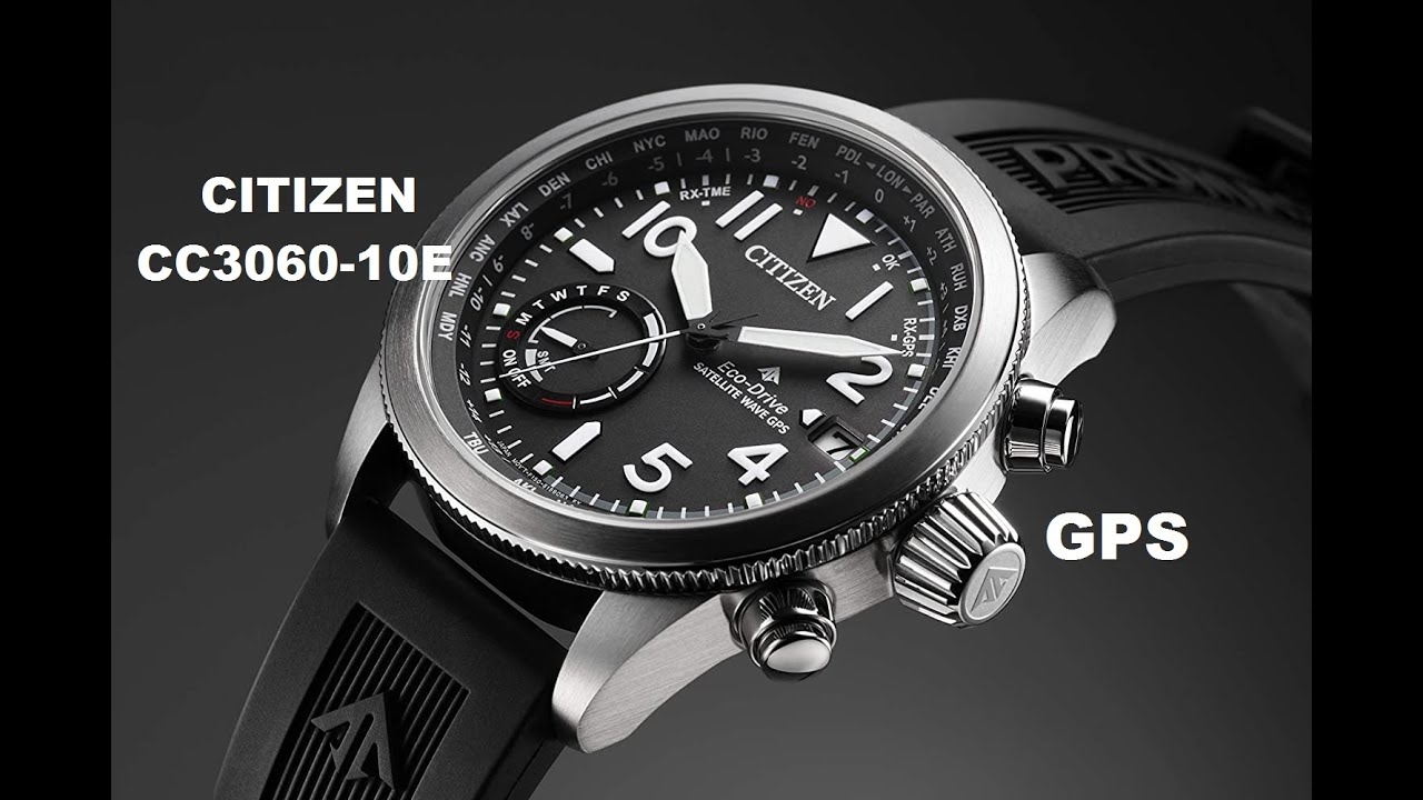 CITIZEN PROMASTER SATELLITE CC3060-10E [GPS]