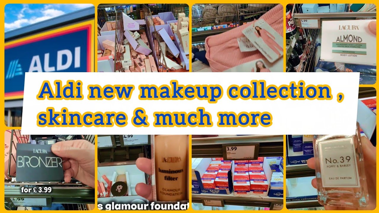 New at Aldi: makeup, skincare, and a whole lot of new stuff 💄🛍️🛒