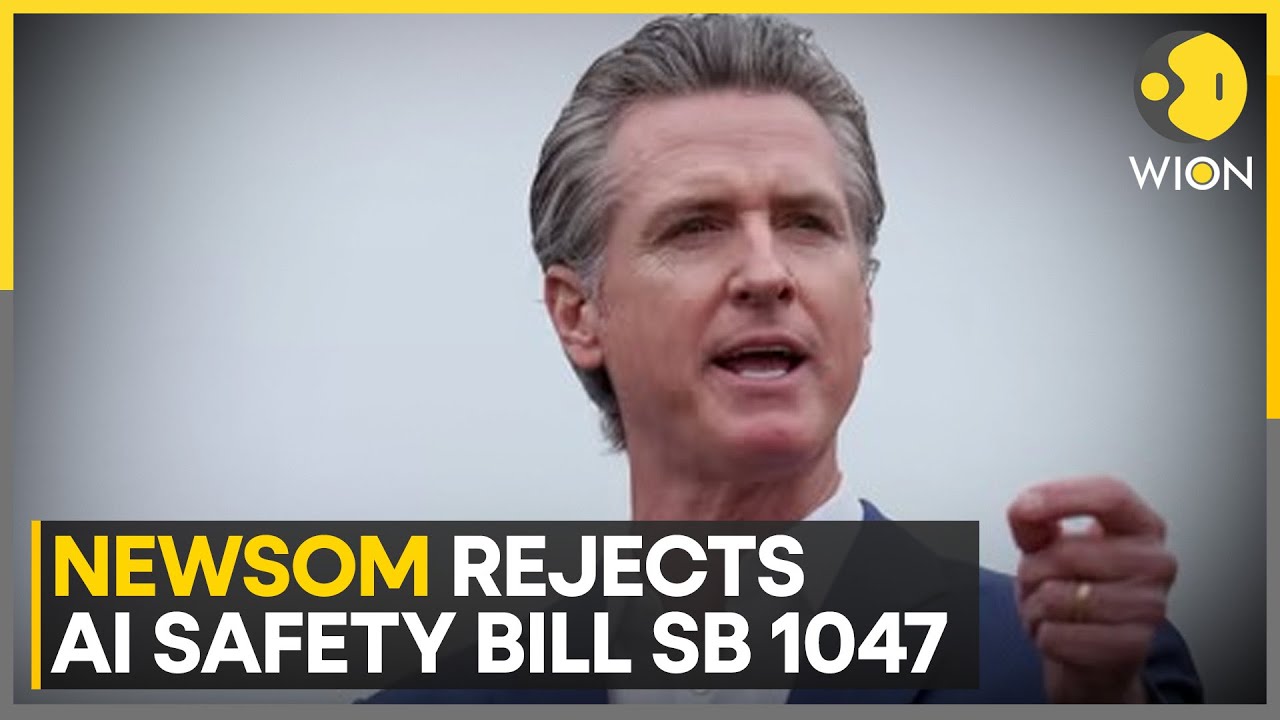 Newsom Blocks AI Safety Bill Amid Industry Pushback | World News | English News | WION
