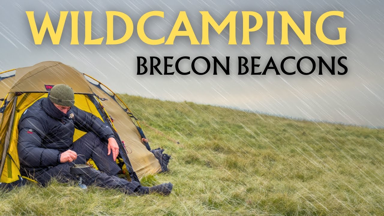 3 Days Solo Camp In The South Wales Mountains - Private Mountain Pool - Outdoor Photography 