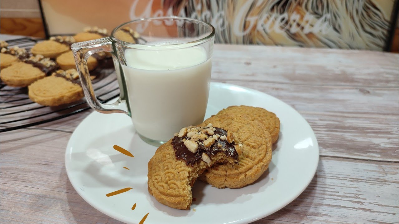 GALLETAS DE CREMA DE CACAHUETE 🥜, muy fáciles y totalmente irresistibles,con Mambo!!!