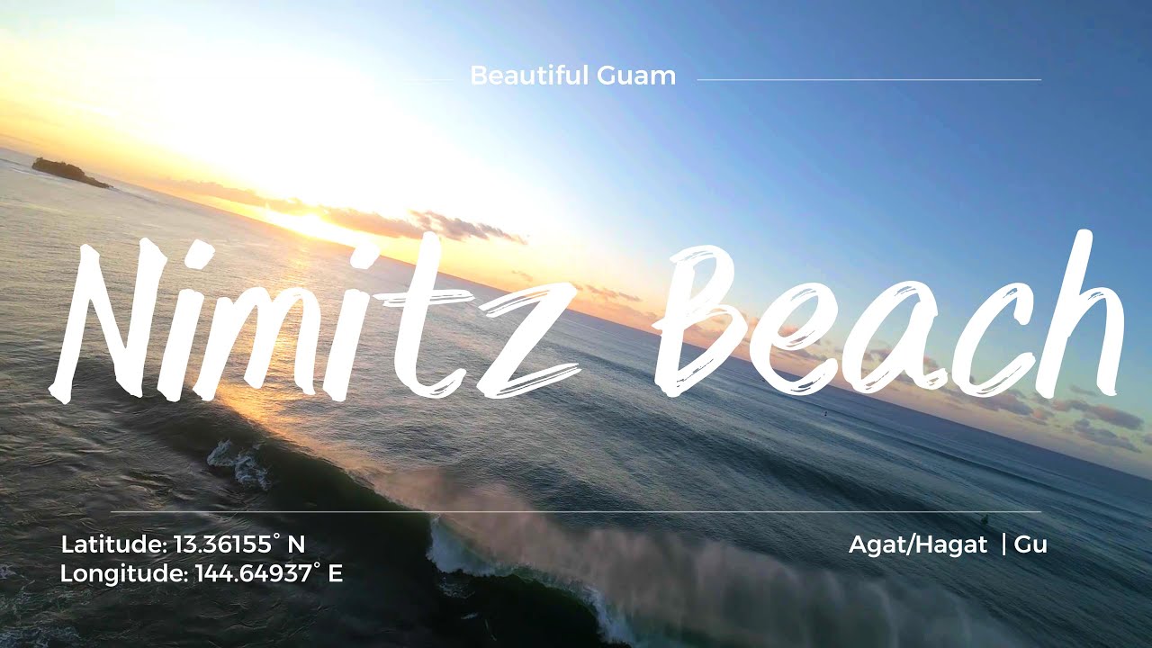 🌅 4K FPV Sunset Flight | Nimitz Beach Park & Agat Boat Basin 🌊🚁