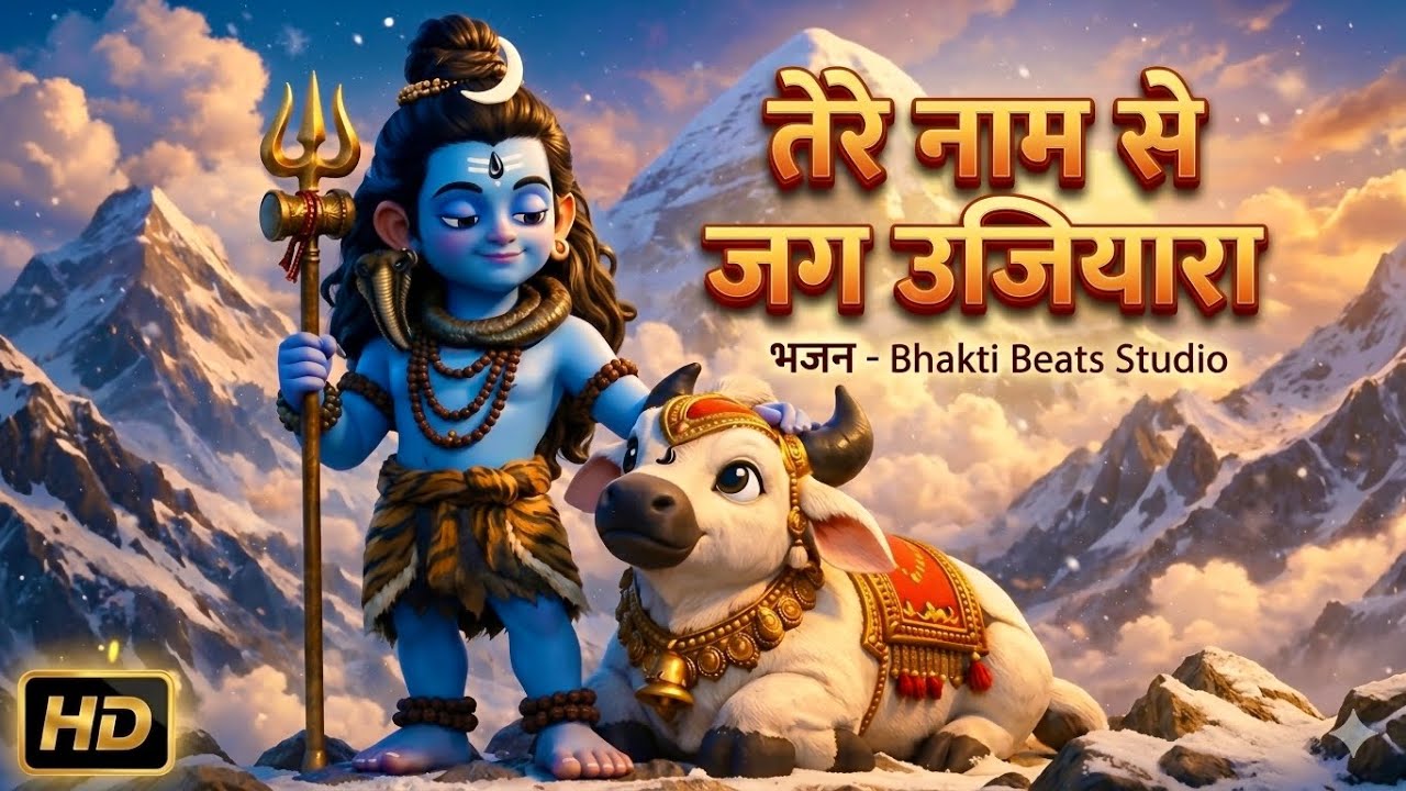 🔱 शिव का सबसे प्यारा भजन: 🕉️ तेरे नाम से जग उजियारा ✨ Official Video | Bhakti Beats Studio 
