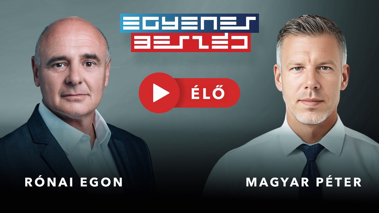 Magyar Péter az Egyenes Beszédben: „nagy lesz a verseny, nem biztos, hogy én például odaférek”