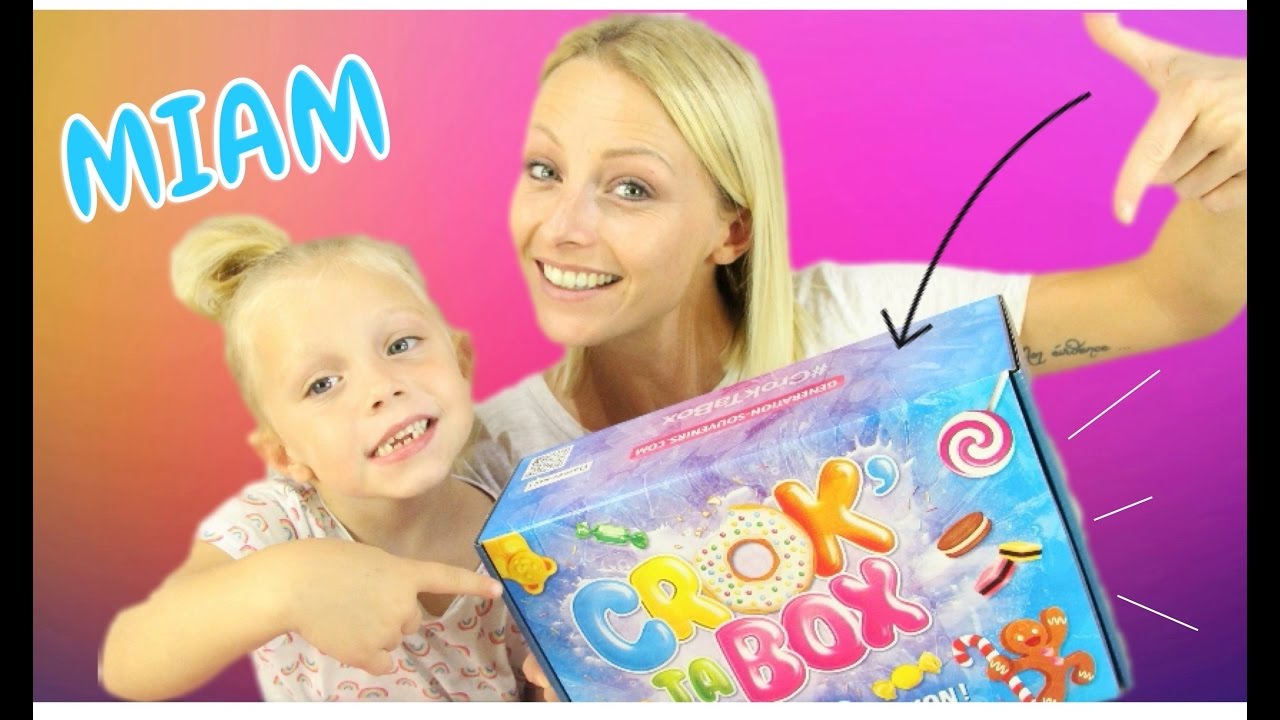 ♡•  UN CHEWING GUM GÉANT ! | DEGUSTATION CROK TA BOX •♡