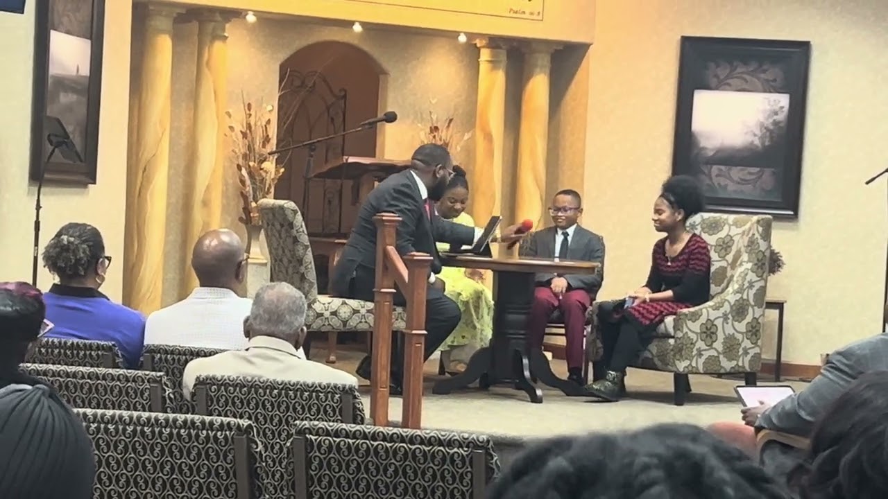 Children’s conversation with Amiya at the Kingdom Hall
