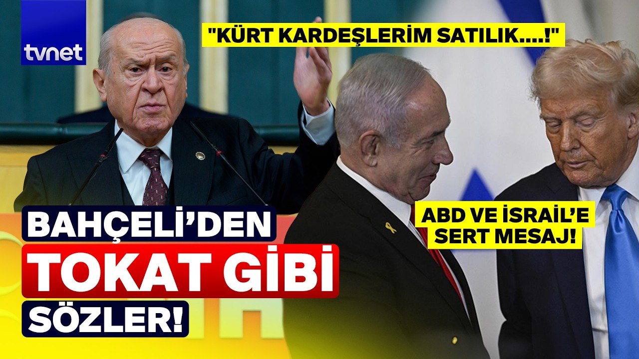 TRUMP’A TARİHİ REST! Bahçeli açtı ağzını yumdu gözünü! 