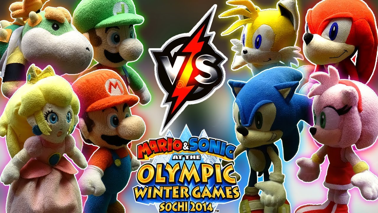 ABM: Mario Vs Sonic !! Olympic Games Hockey Match!! HD