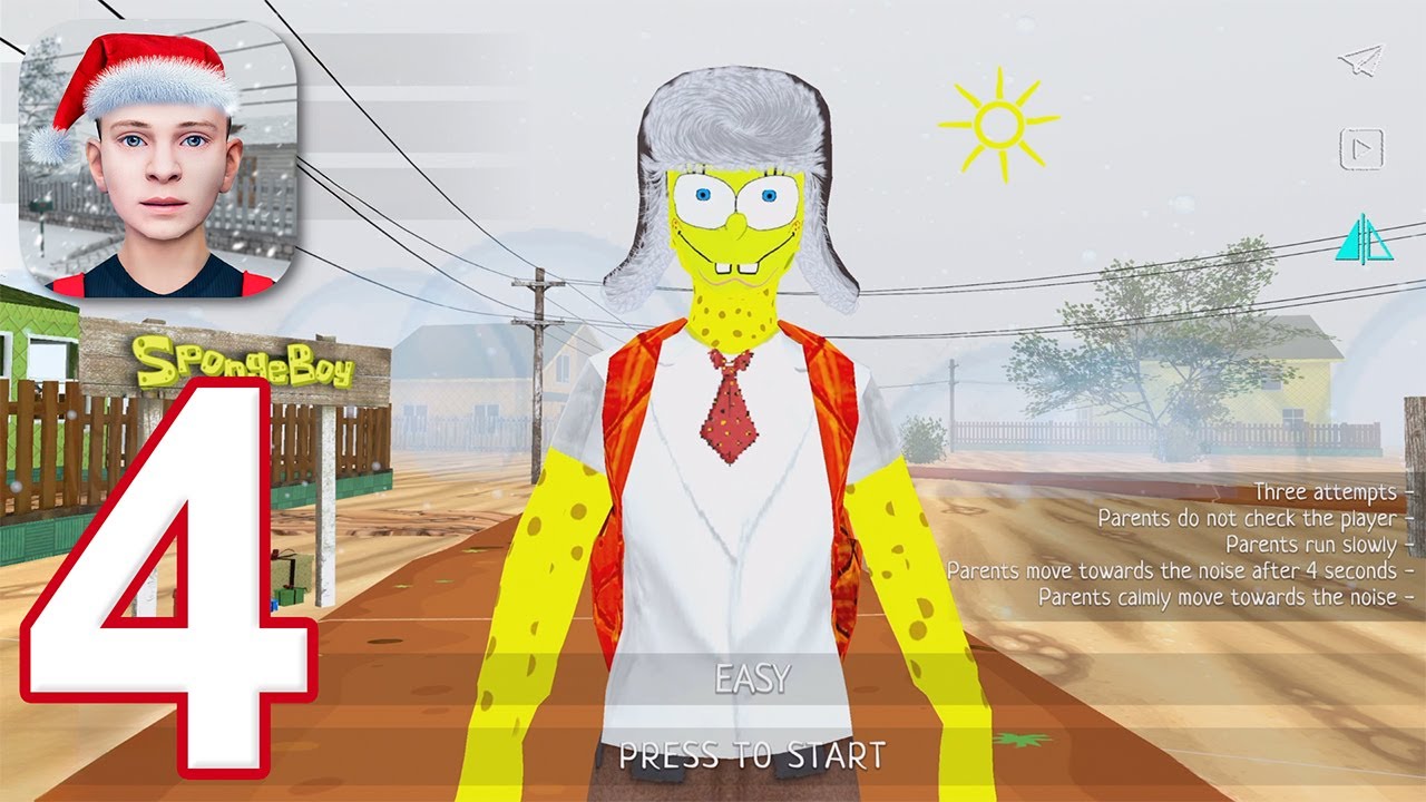 SchoolBoy Runaway - Gameplay Walkthrough Part 4 - SpongeBoy