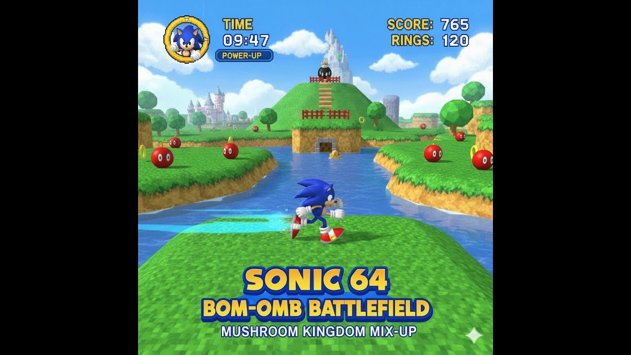¡Bomb-Omb Battlefield! | (Super Mario 64 Sonic Edition Plus) @CokitoGameplaysYT #1