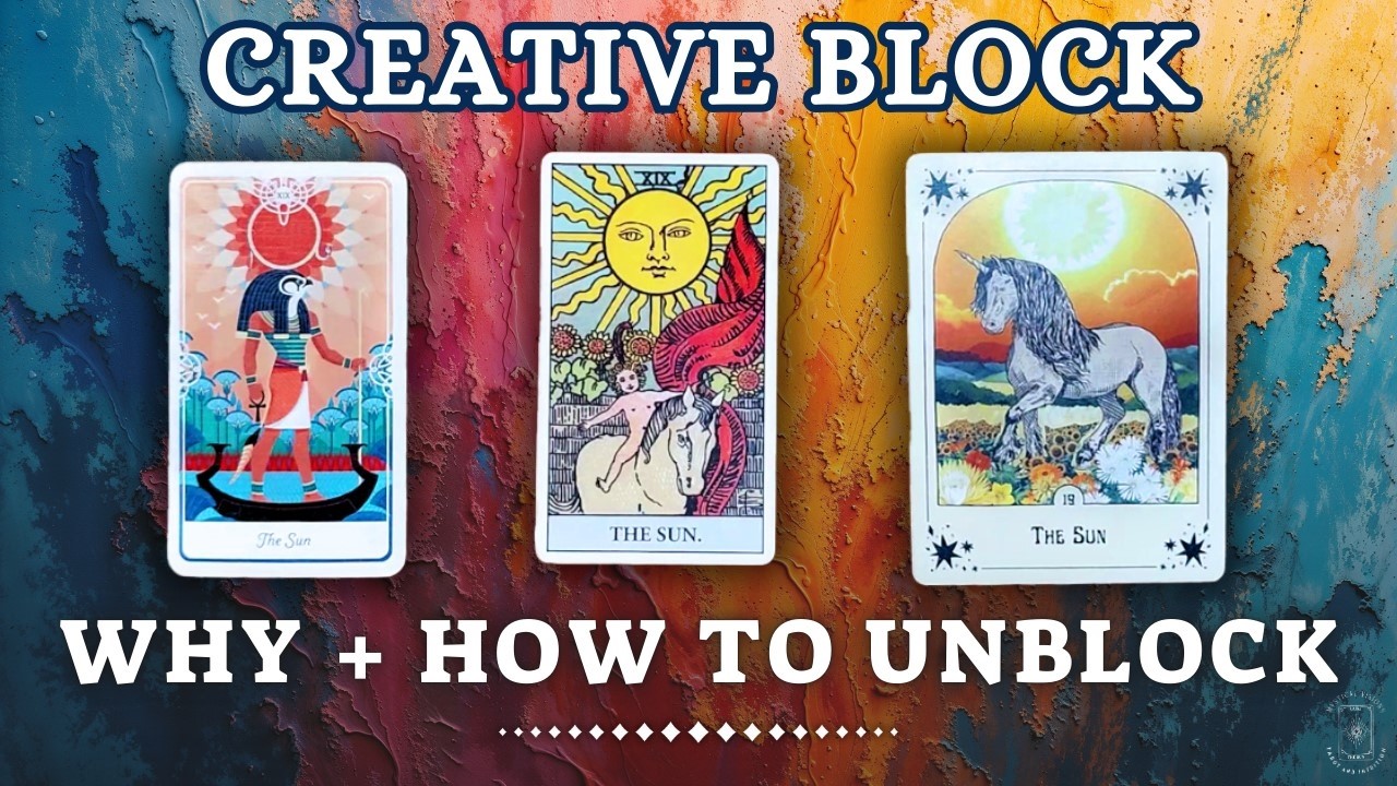 💥🎨 Why You Have A CREATIVE BLOCK + What To Do About It ✂️😭 Detailed PICK A CARD Reading