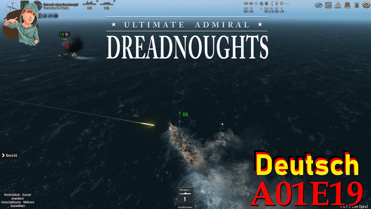 Munition leer, Schlacht verloren | Ultimate Admiral Dreadnoughts - A01E19