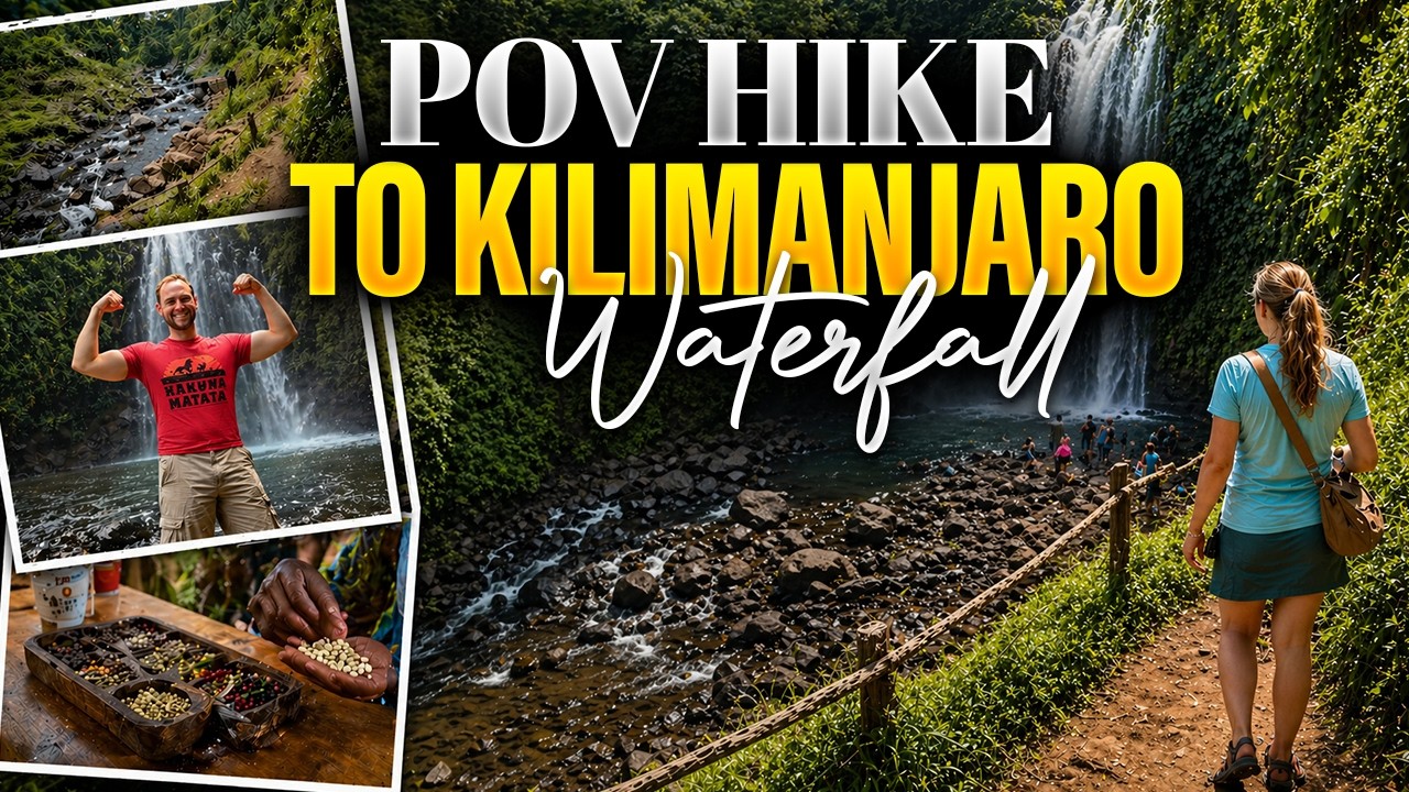 Materuni Waterfall - Relaxing Hike and Beautiful Reveal