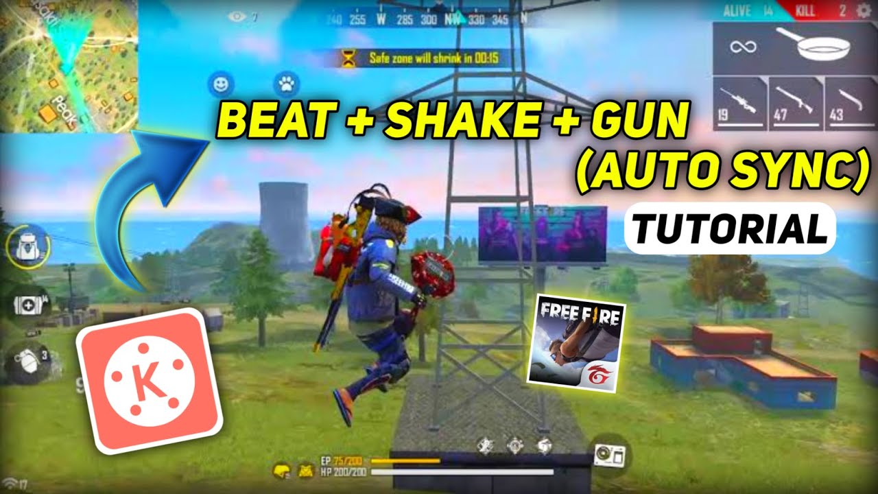 How To Edit Beat + Shake + Gun Sound Sync Effect in Free Fire (Tutorial)