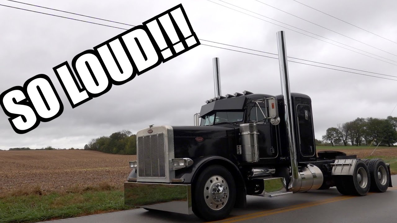 PETERBILT 379 6NZ CAT ПОЛУЧАЕТ ОГРОМНЫЕ СТАКАНЫ И ОТПРАВЛЯЕТСЯ В ПУТЬ!!!