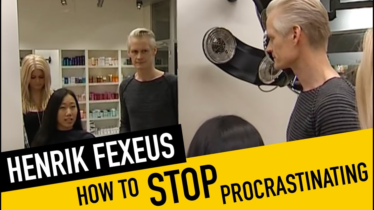 Henrik Fexeus - Sluta skjuta upp (How to stop procrastinating) (ENG.SUB.)