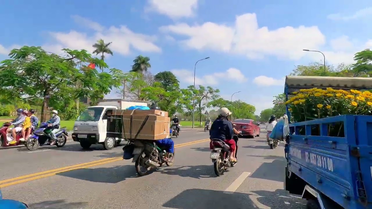 HUẾ HÔM NAY 28 THÁNG CHẠP 15/2 | CHỢ HOA KINH THÀNH VỀ ĐÔNG BA CHỢ TẾT