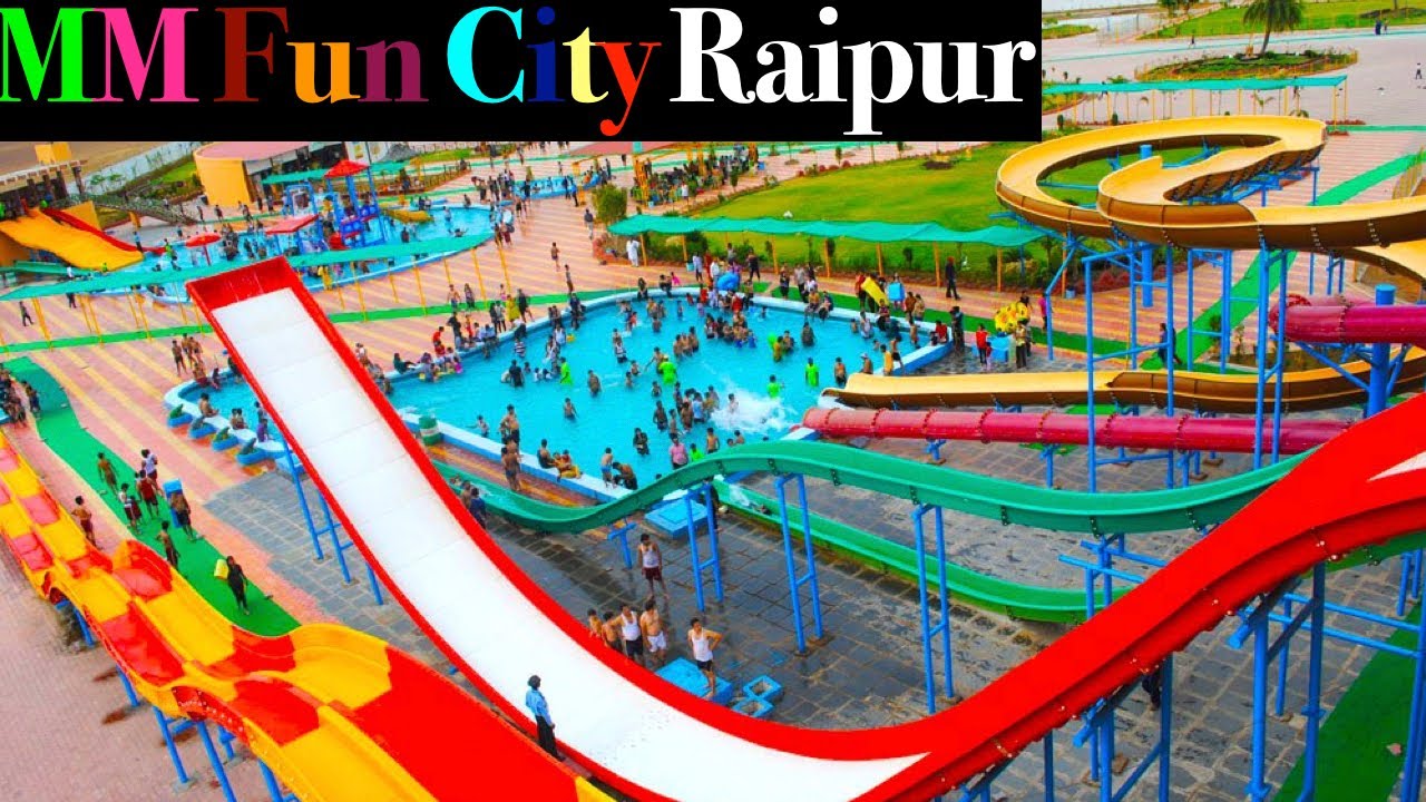 MM Fun City Waterpark Raipur City Chhattisgarh | एम एम फ़नसिटी वाटर पार्क रायपुर MM Fun City Raipur