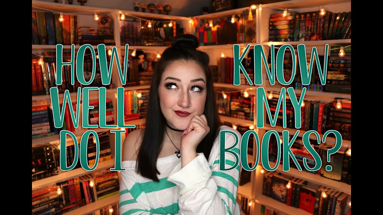 HOW WELL DO I KNOW MY BOOKS? CHALLENGE.