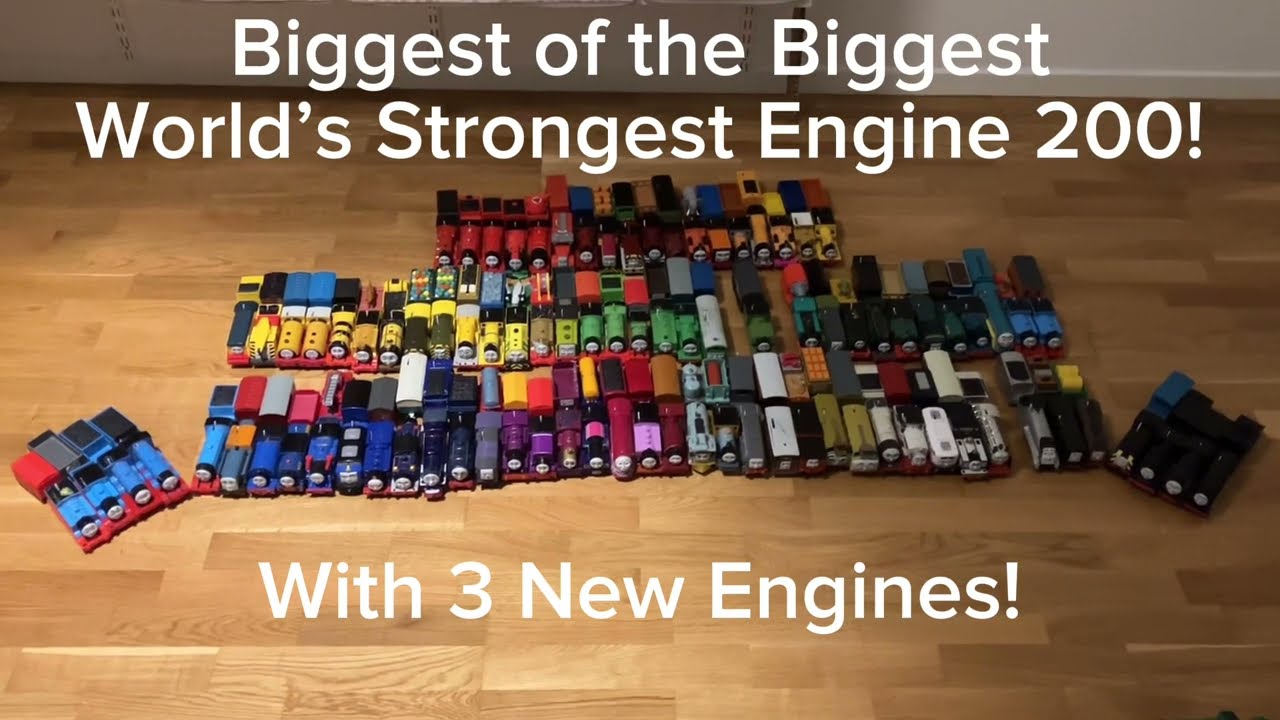Biggest of the Biggest World’s Strongest Engine 200! With 3 New Engines!